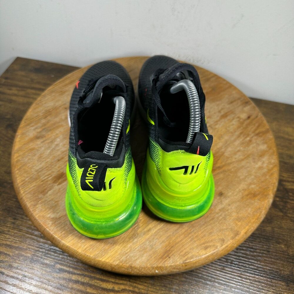 Nike Air Max 270 Retro Future Black Volt Green Women's Size 7 Shoe AV5141-001 - Picture 4 of 9